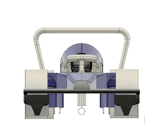 2025 car — front view CAD